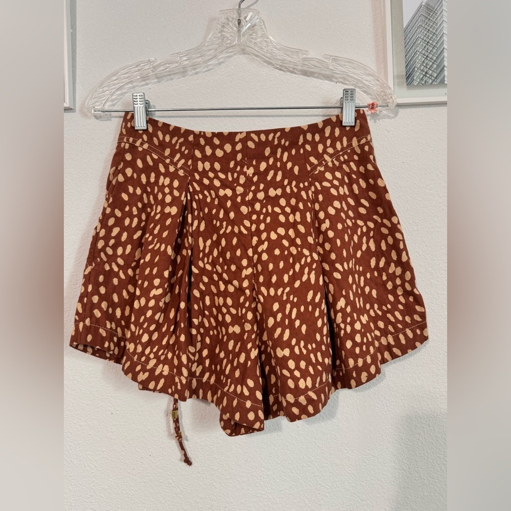 Free People Bennett Crop Cotton Shorts - Picture 3 of 9